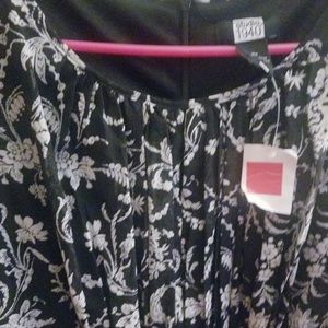 Black and white dress (ankle length)